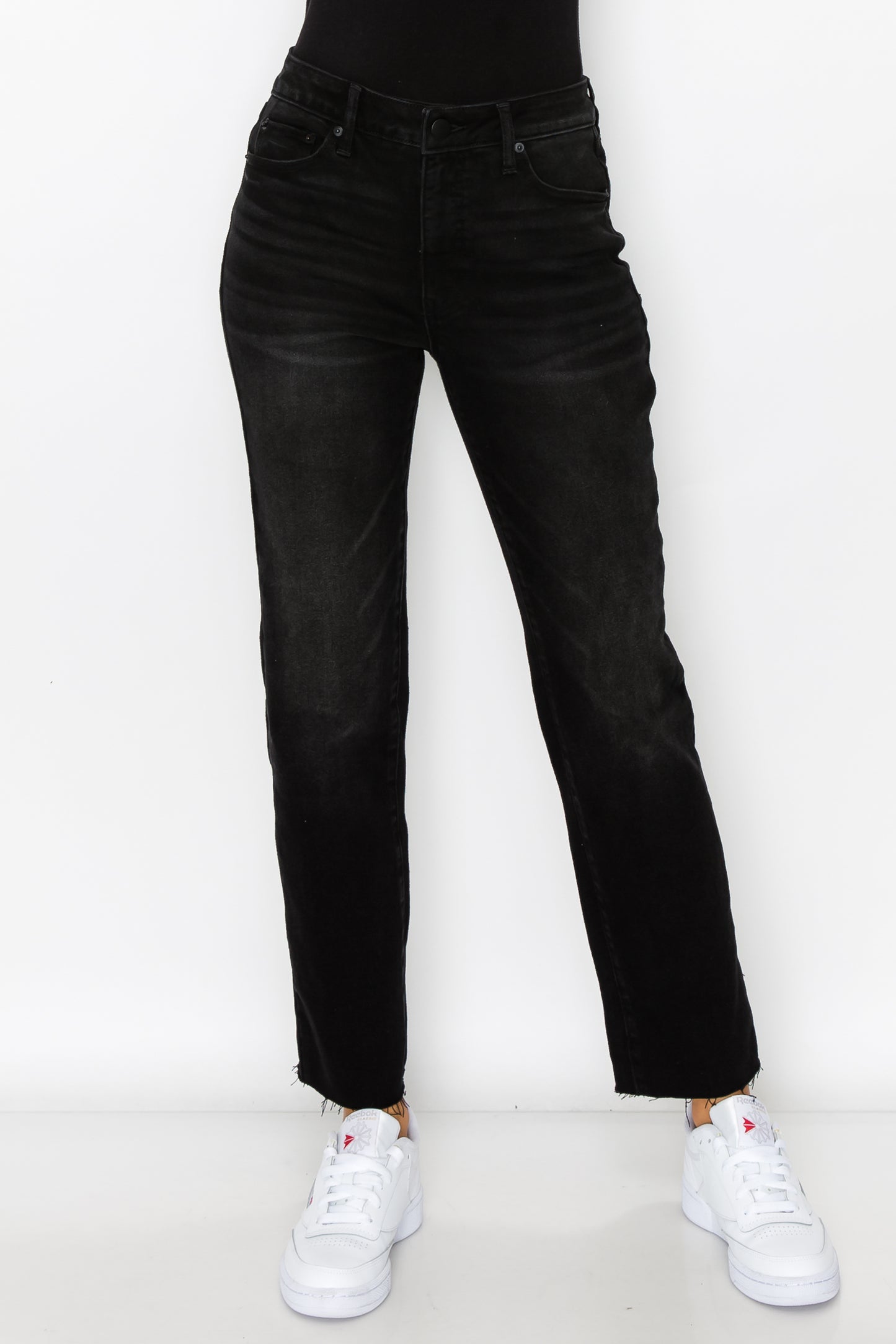 Project Green Label Junior's High Rise Straight Leg Jean