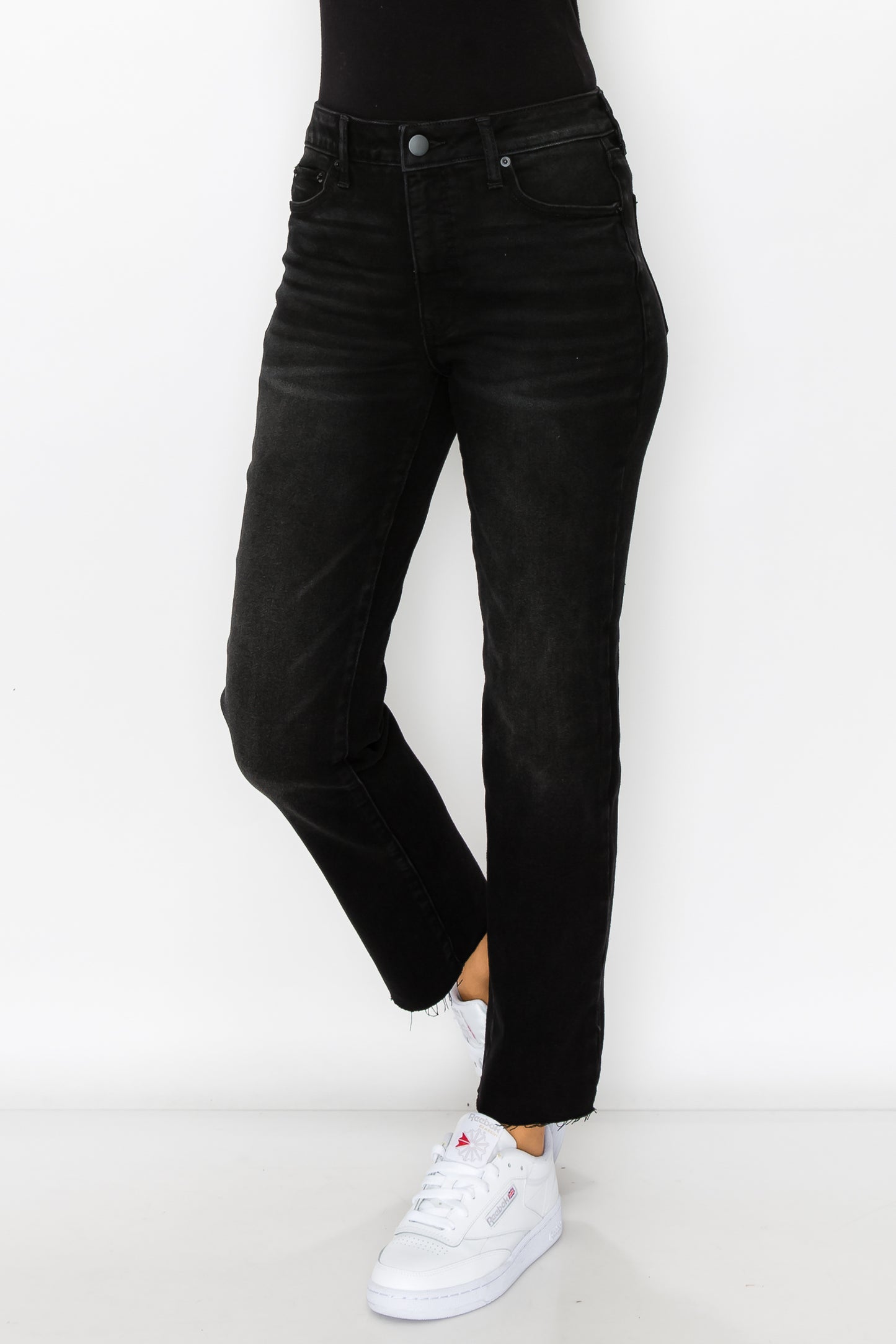 Project Green Label Junior's High Rise Straight Leg Jean